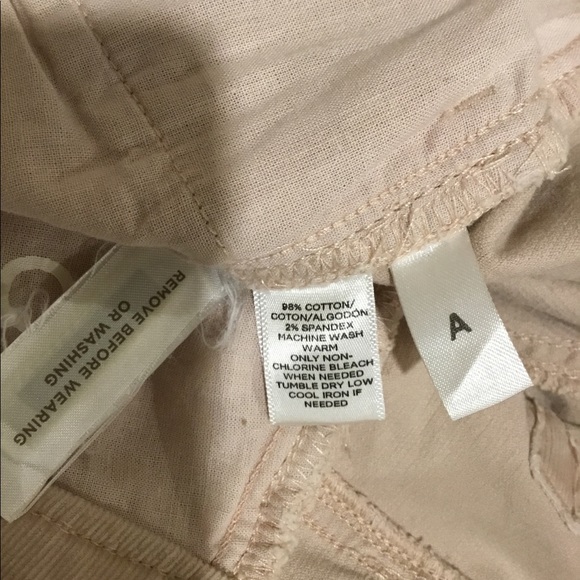 Ann Taylor loft soft pink corduroy pants - Picture 6 of 6